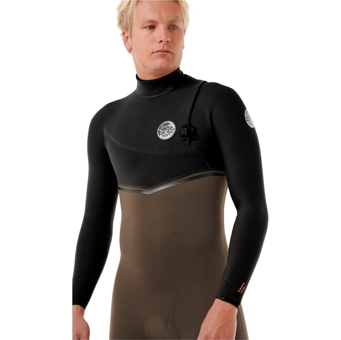 2024 Rip Curl Mens E-Bomb 3/2mm Zip Free Wetsuit 14VMFS - Deep Rock